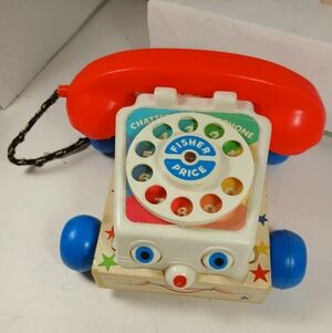 Fisher-Price Colorful Chatter Telephone Toy